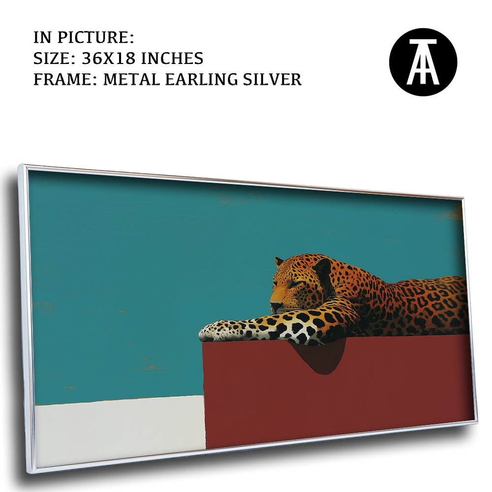 Artwork in Metal Earling Silver Frame