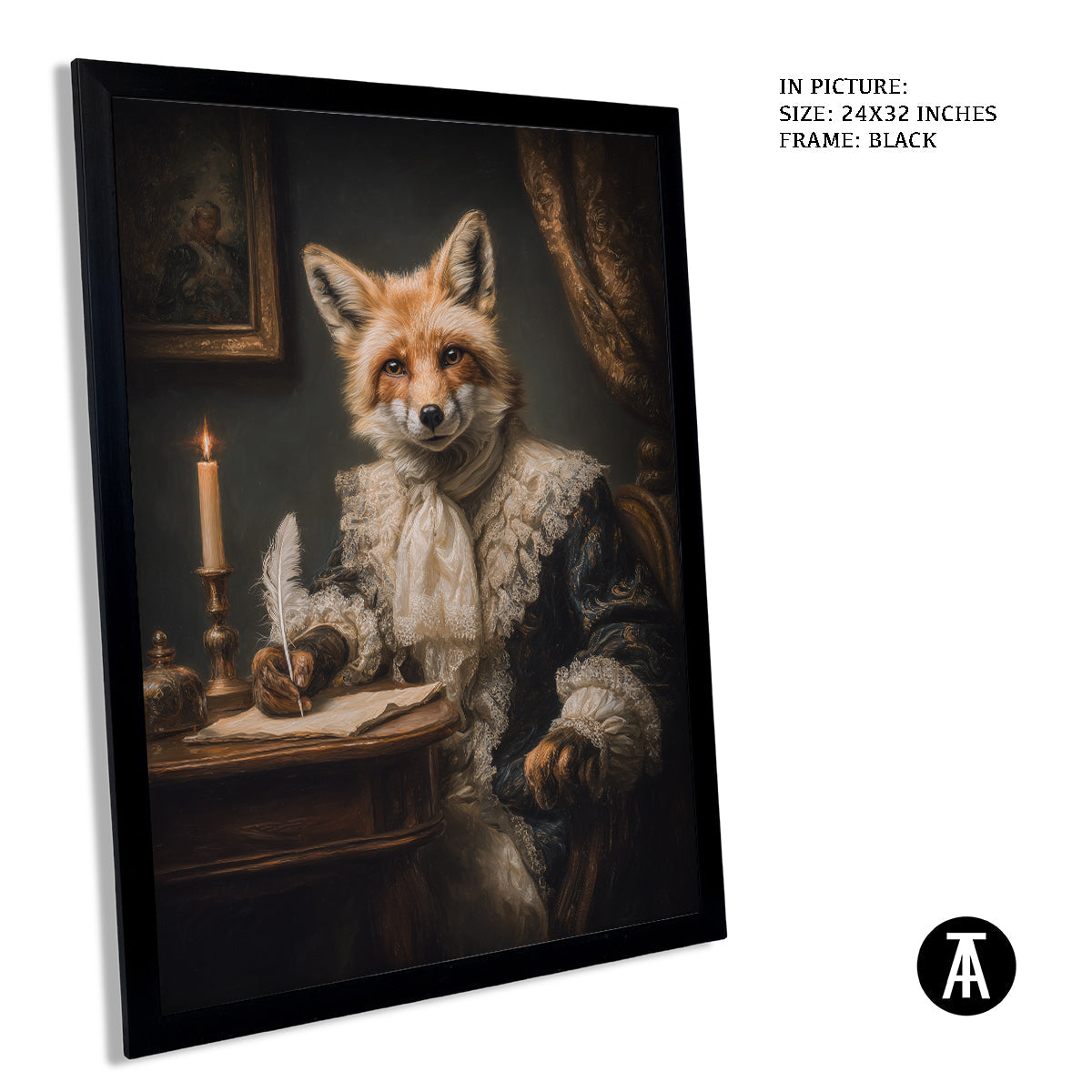 Artwork in Black Frame