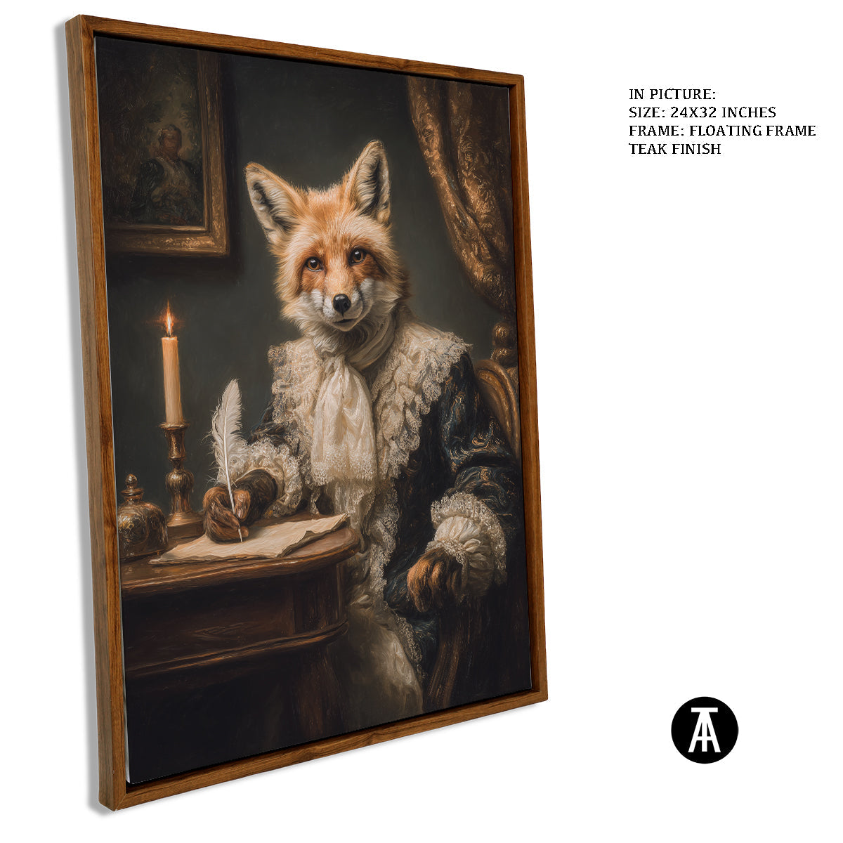 Artwork in Floating Frame