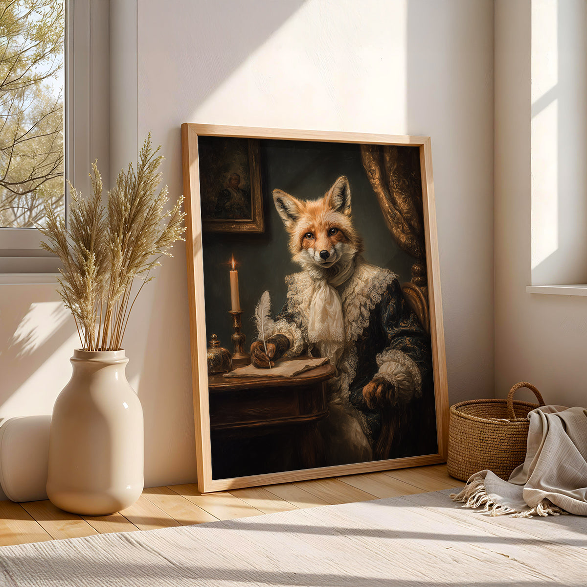 Painting in a Lifestyle Setting