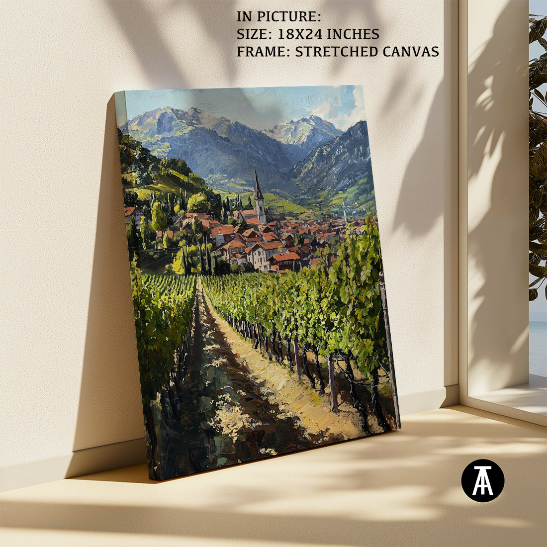Sample Artwork in Stretched Canvas