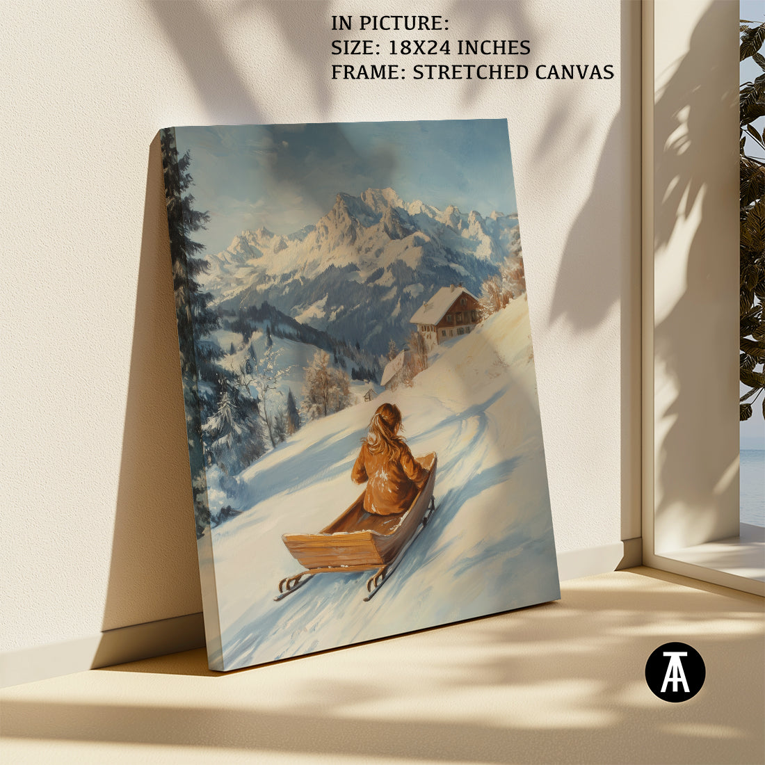 Sample Artwork in Stretched Canvas