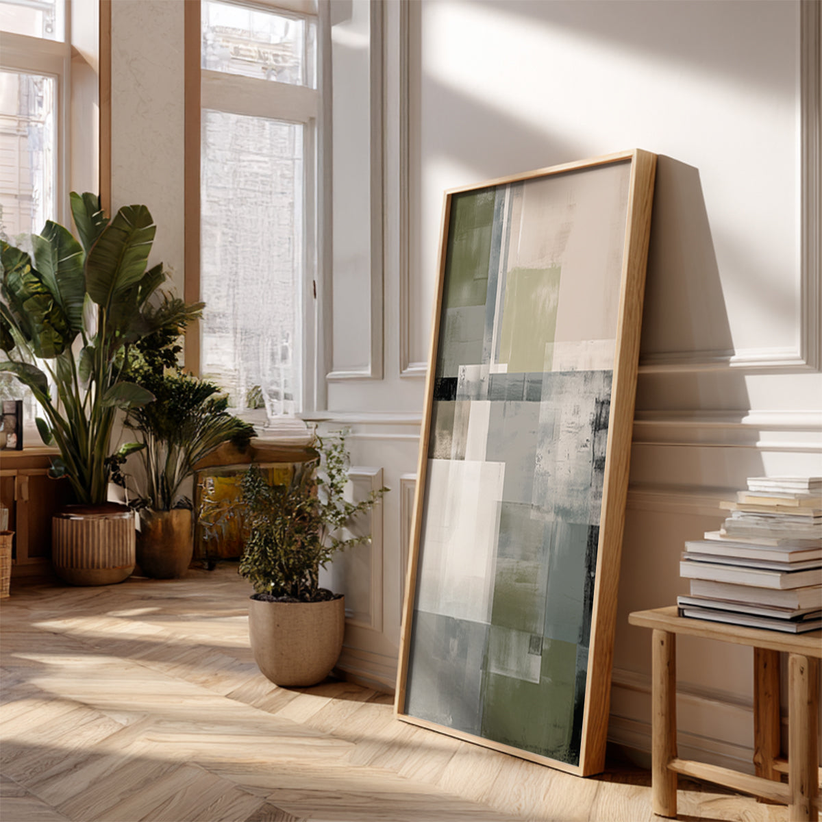 Indian Artwork in a Lifestyle Setting