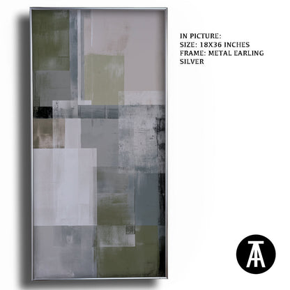 Artwork in Metal Earling Silver Frame