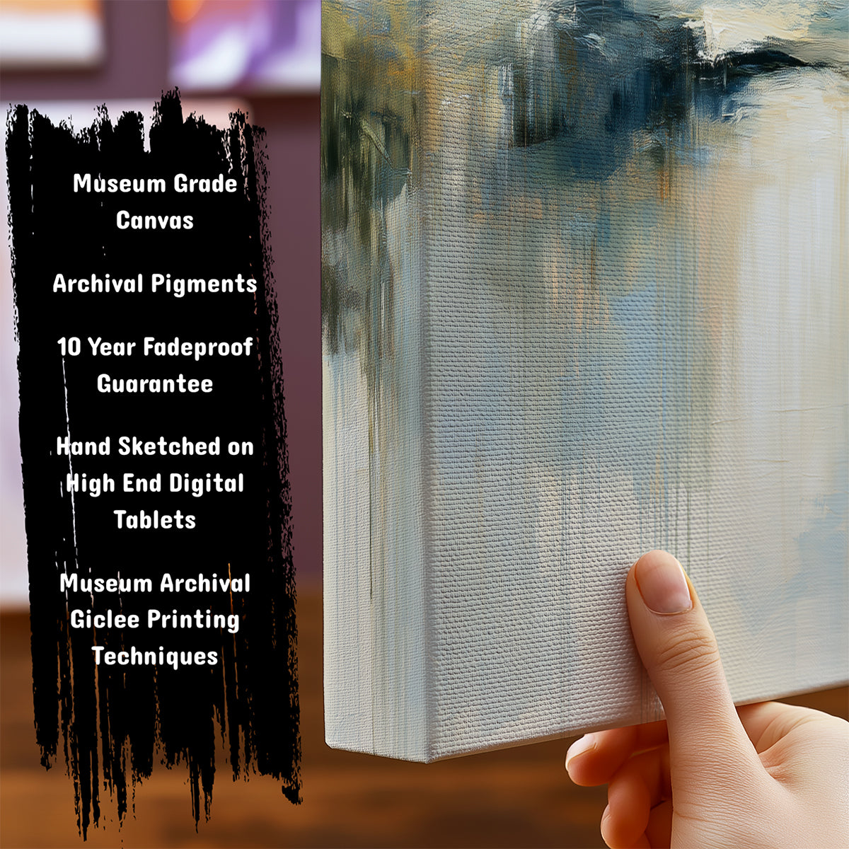 Information about Abstract Art Print