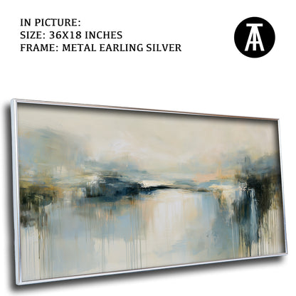Artwork in Metal Earling Silver Frame