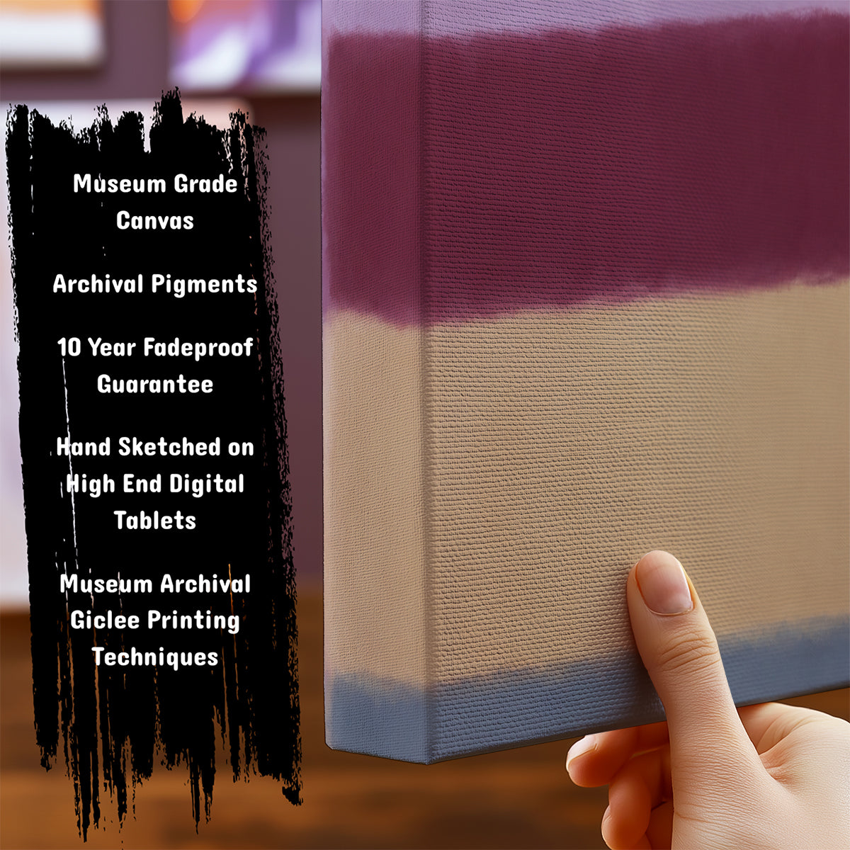 Information about Abstract Art Print
