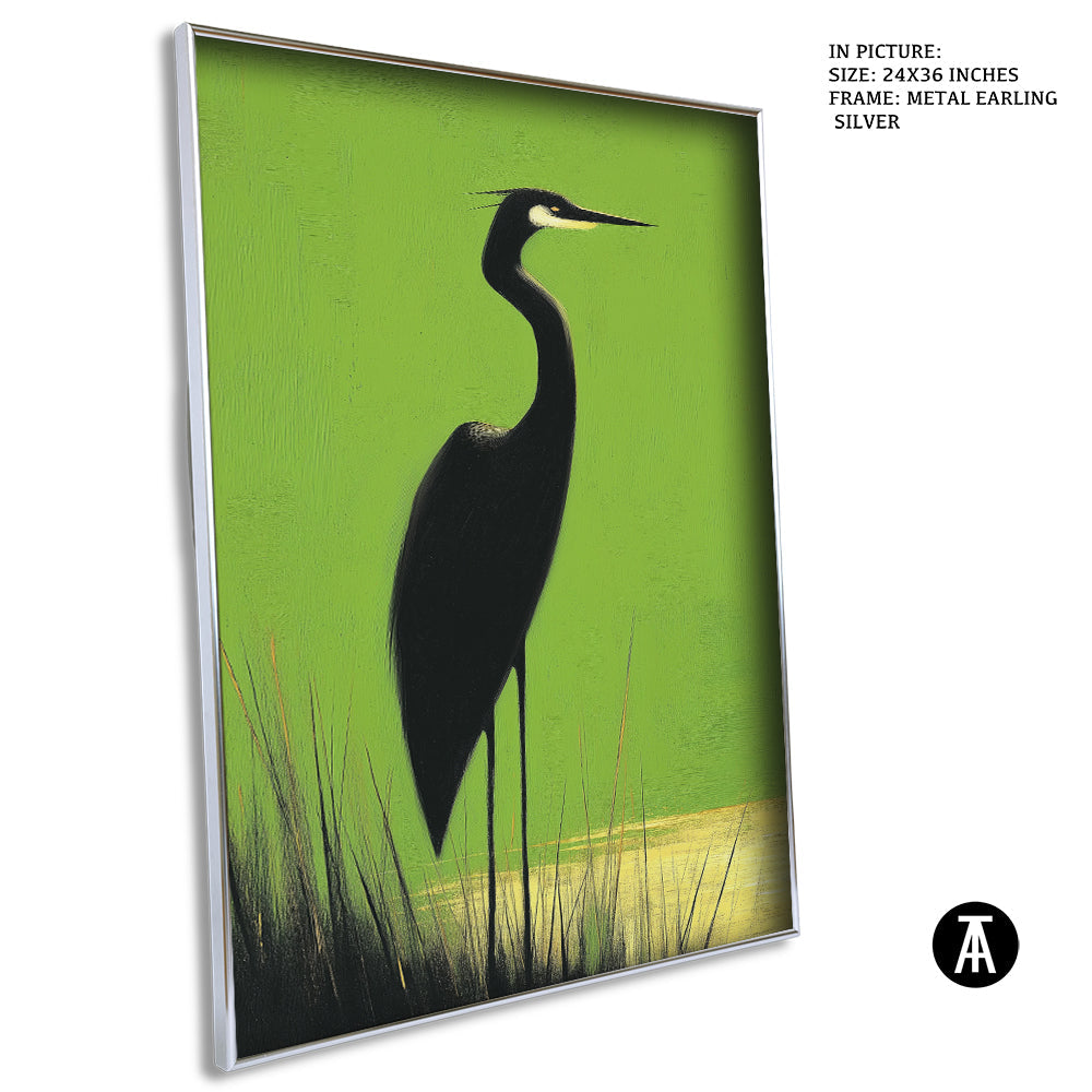 Artwork in Metal Earling Silver Frame