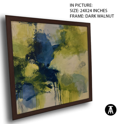 Artwork in Dark Walnut Frame