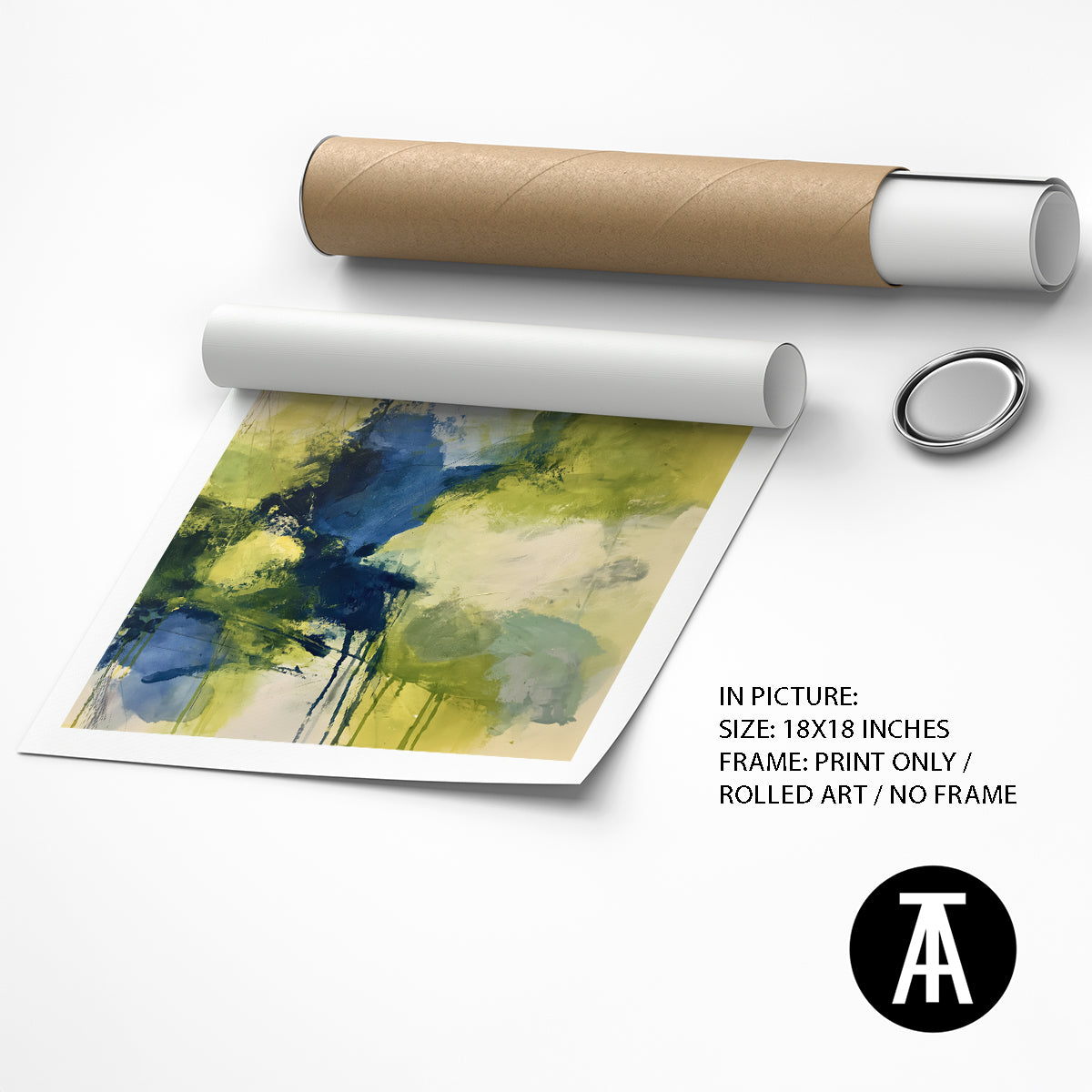 Artwork as Print Only / Rolled Art