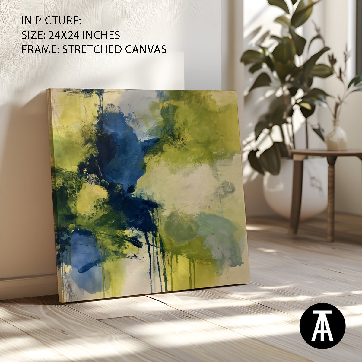 Artwork in Stretched Canvas