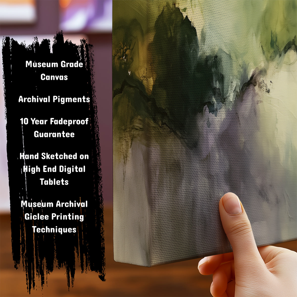 Information about Abstract Art Print