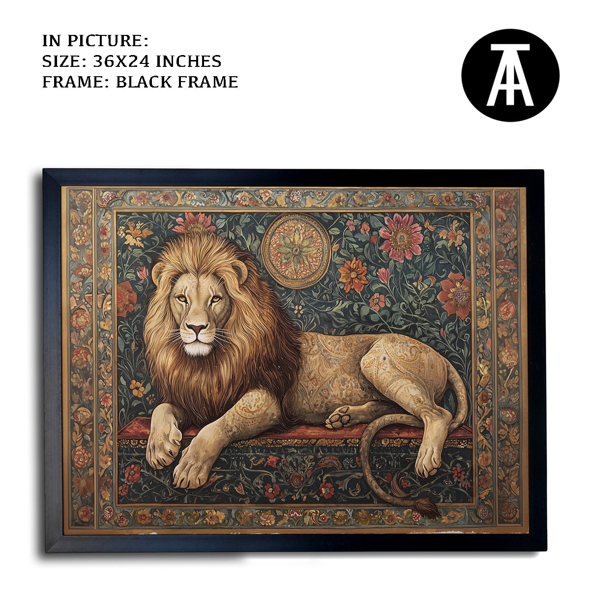 Artwork in Black Frame