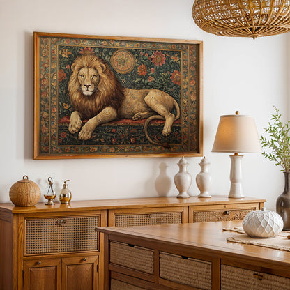 Heritage Indian Painting in a Lifestyle Setting