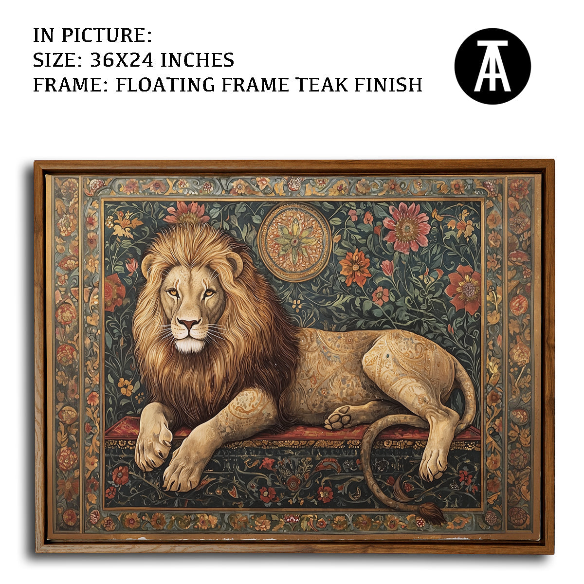 Artwork in Floating Frame