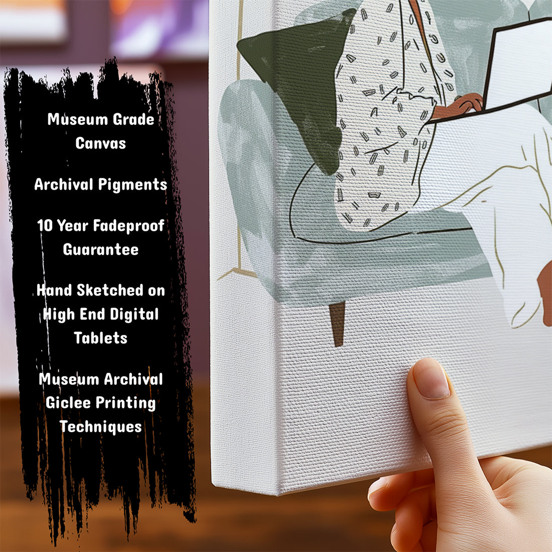 Information on Canvas Art Set of Three