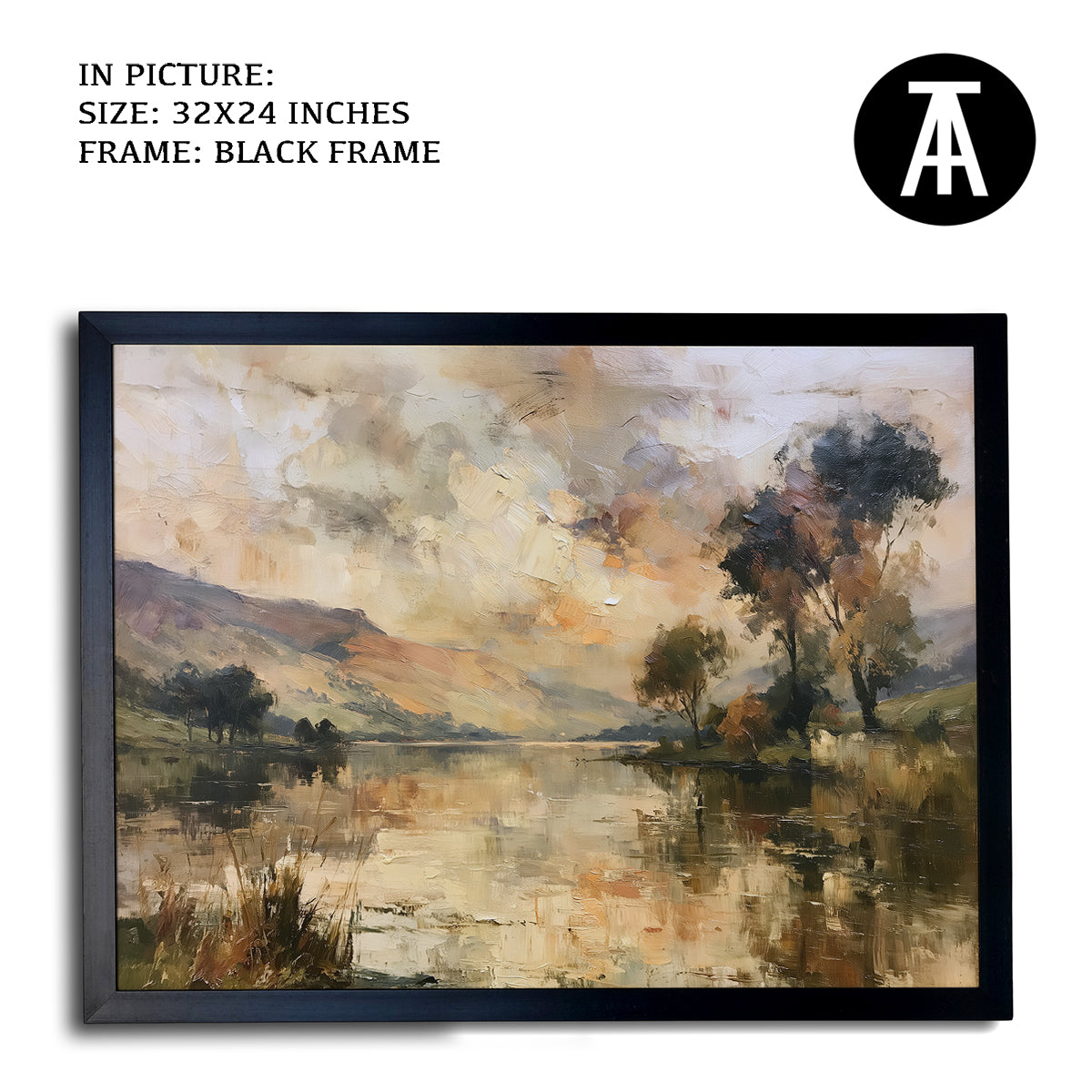 Artwork in Black Frame