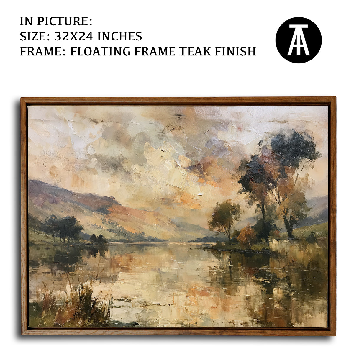 Artwork in Floating Frame