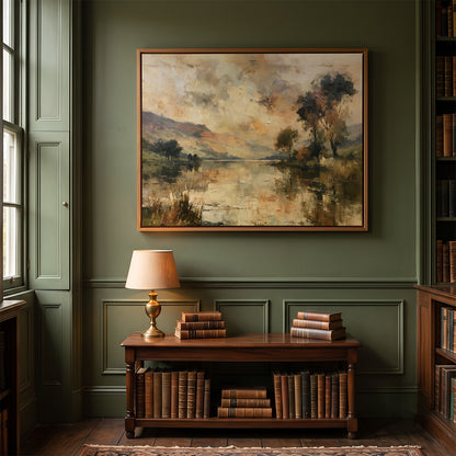 Painting in a Lifestyle Setting