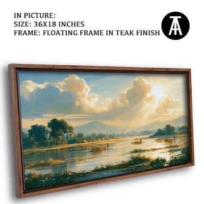 Artwork in Floating Frame