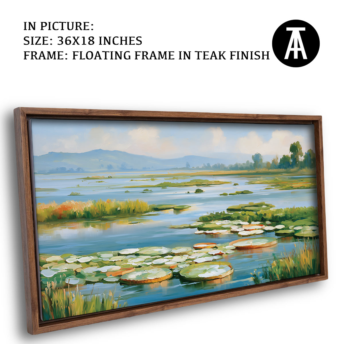 Artwork in Floating Frame