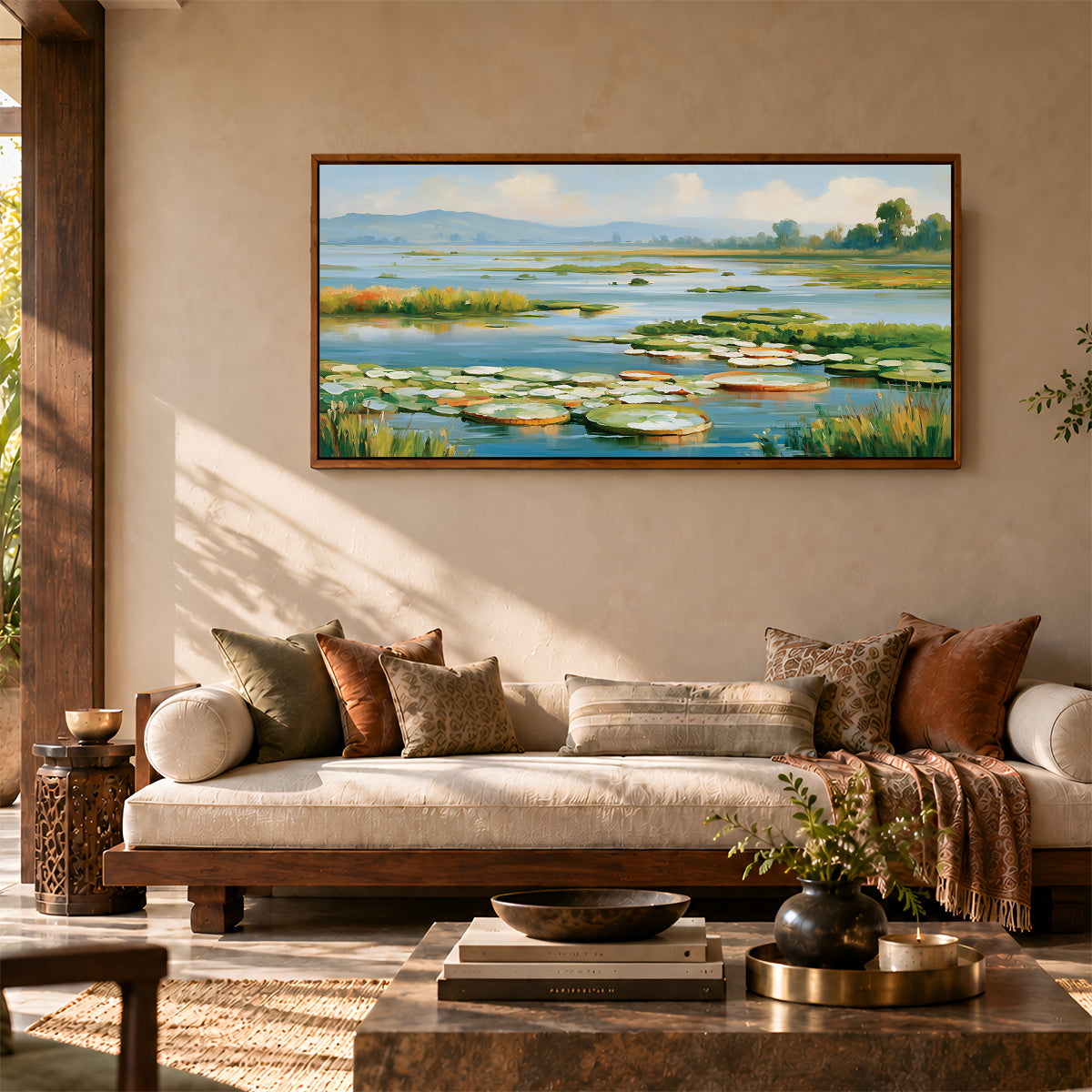Indian Artwork in a Lifestyle Setting