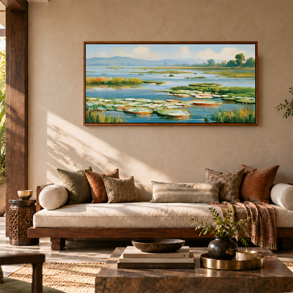 Indian Artwork in a Lifestyle Setting