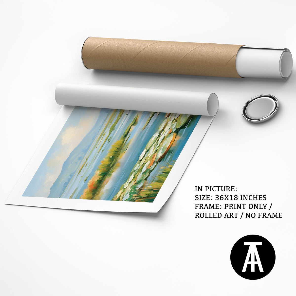 Artwork as Print Only or Rolled Art