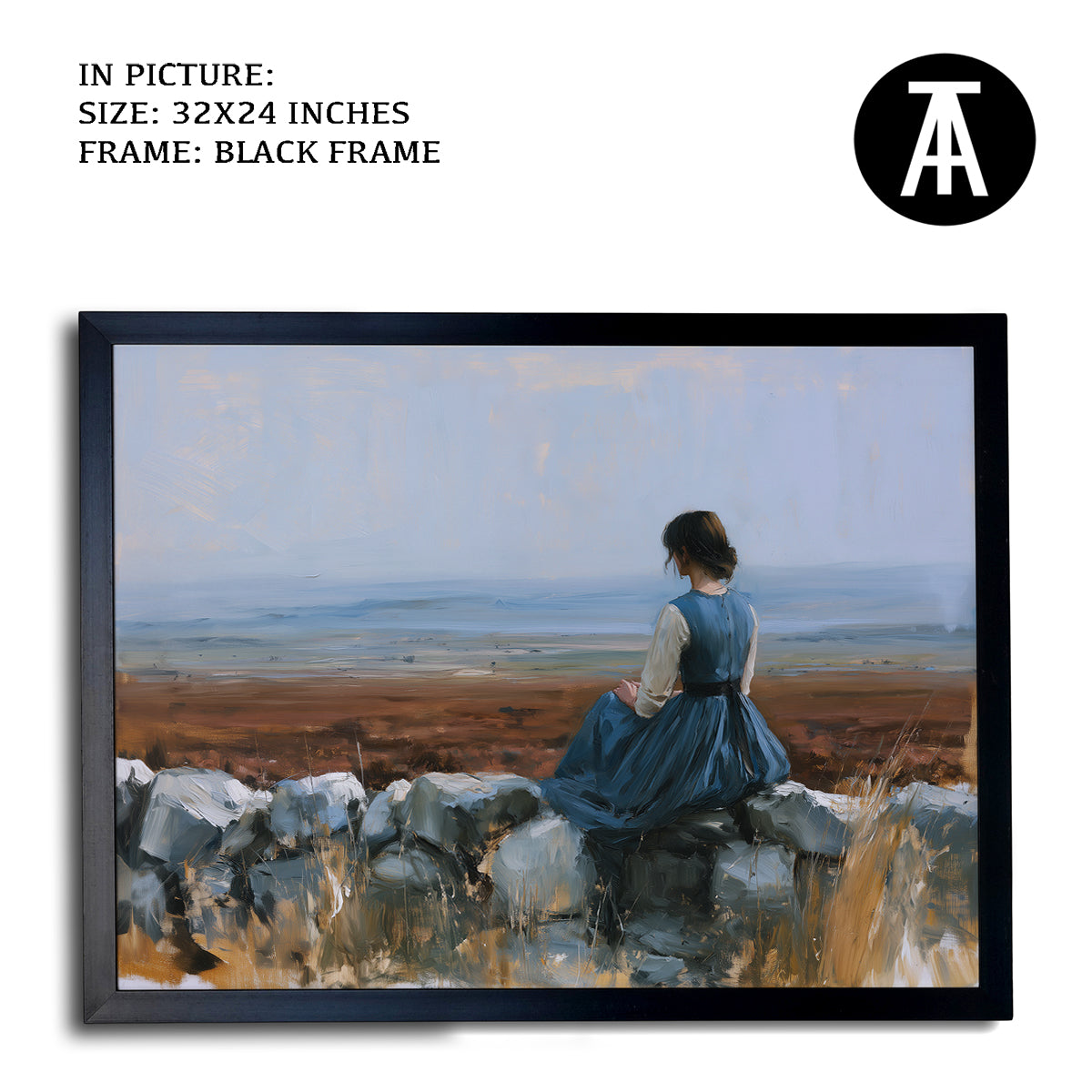 Artwork in Black Frame
