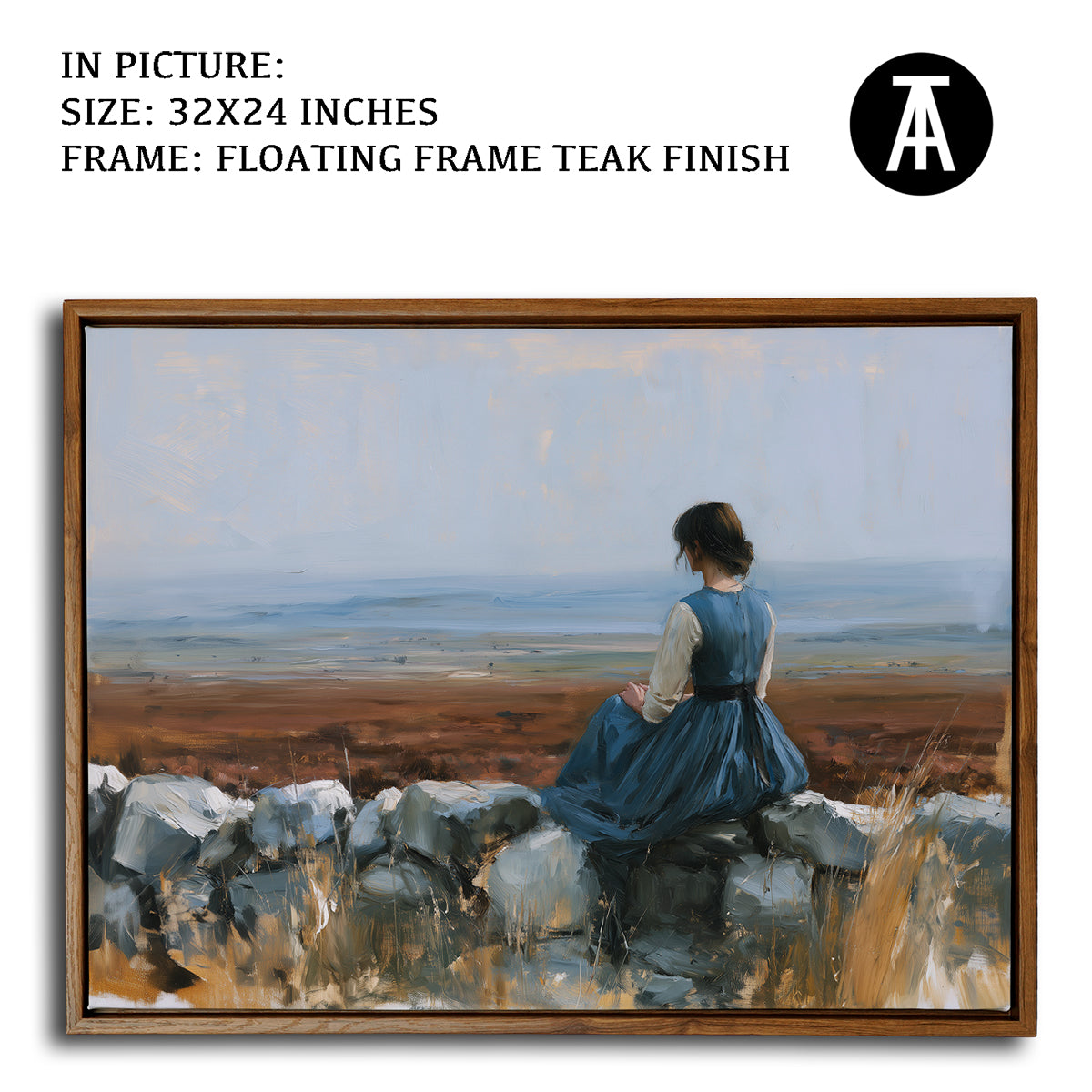 Artwork in Floating Frame