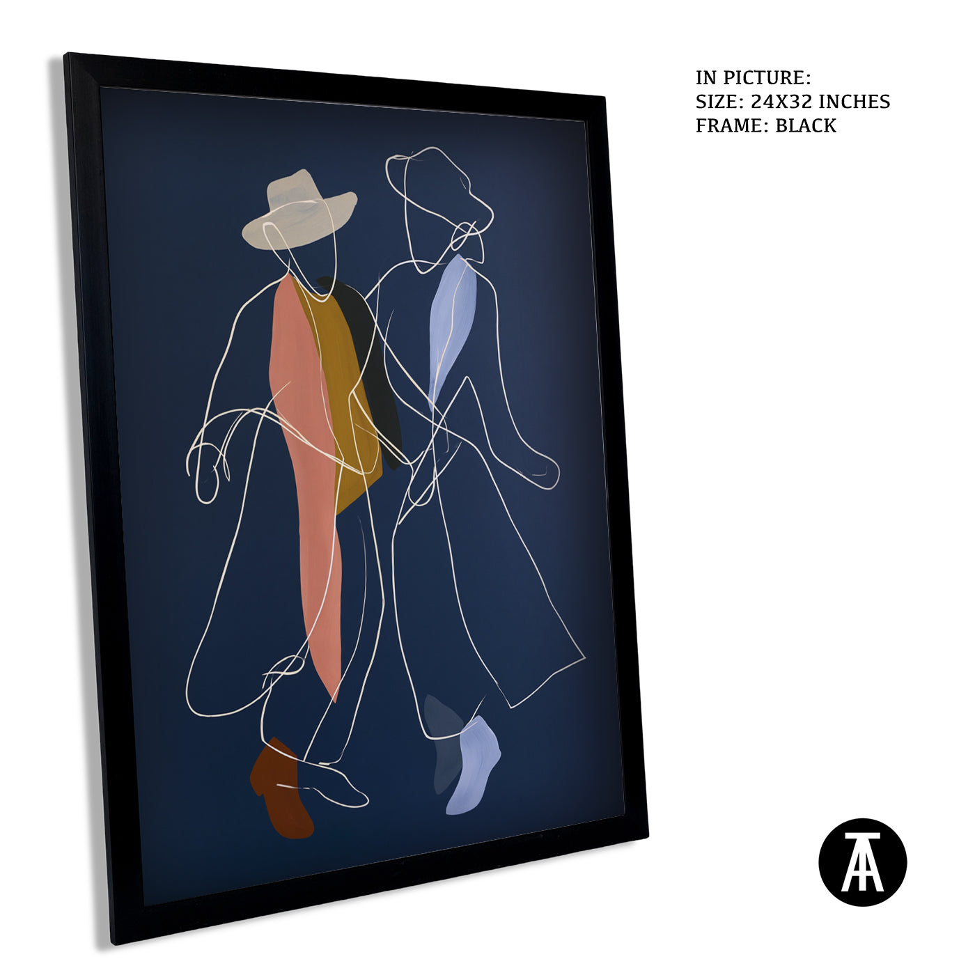 Artwork in Black Frame