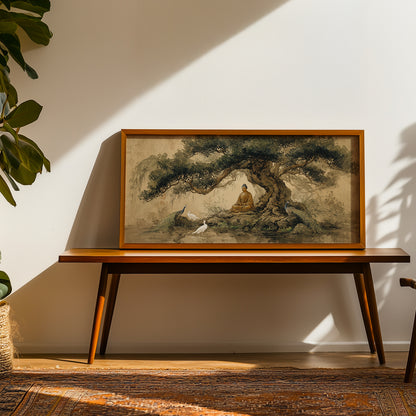 Lord Buddha and the Peacocks by TravelArty