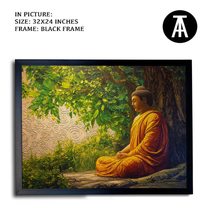 Artwork in Metal Earling Silver Frame