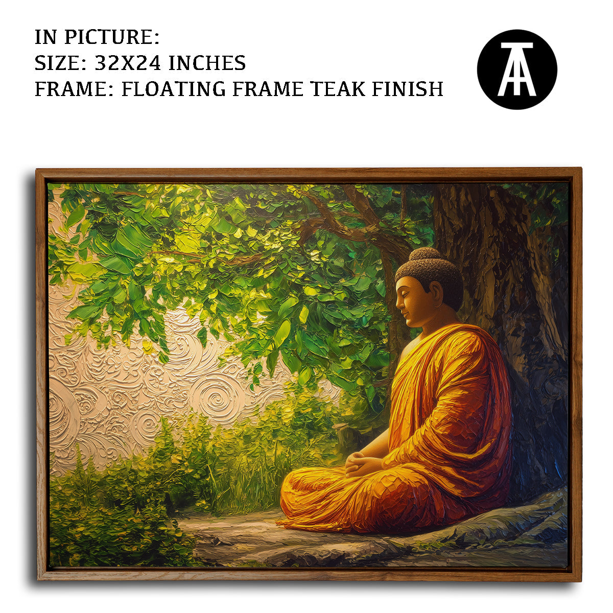 Artwork in Floating Frame