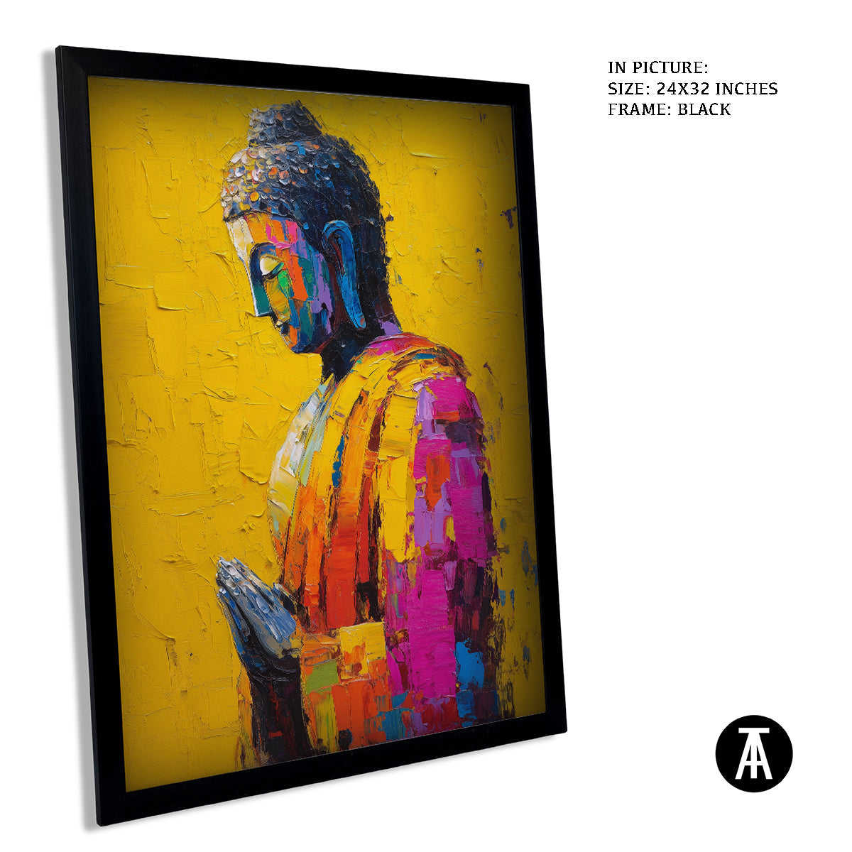 Artwork in Metal Earling Silver Frame