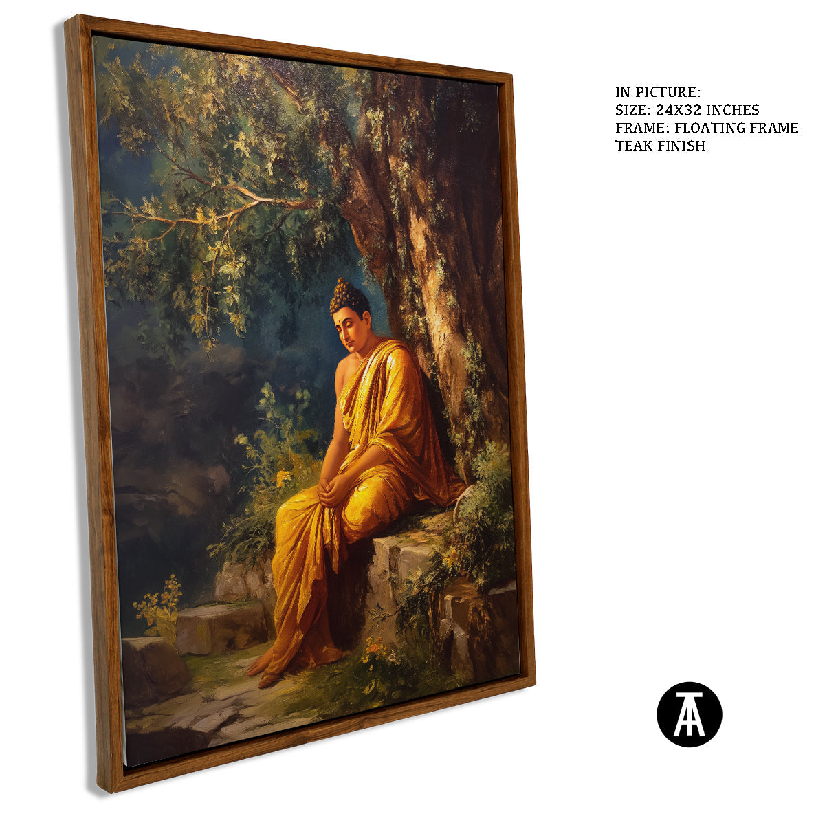 Artwork in Floating Frame