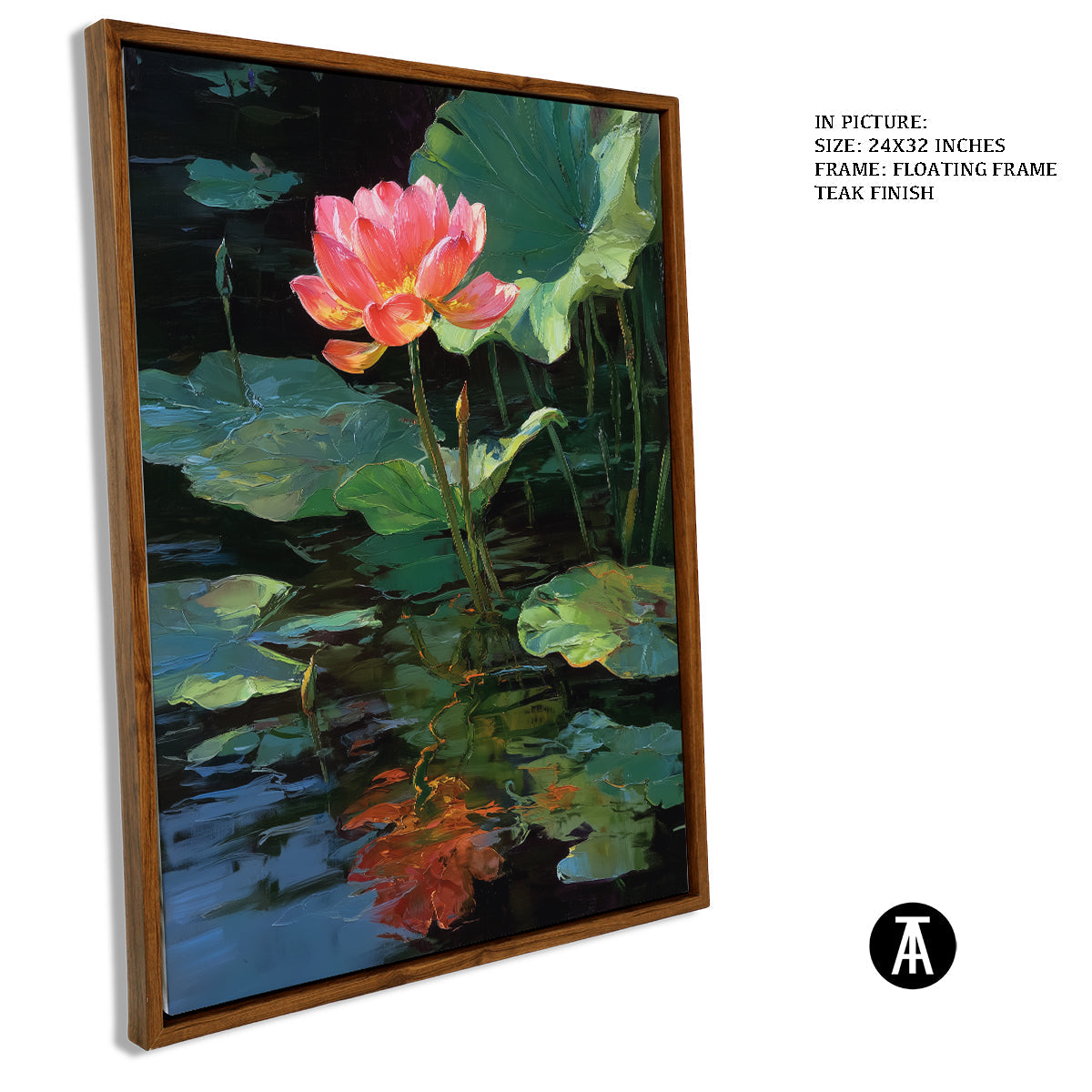 Artwork in Floating Frame