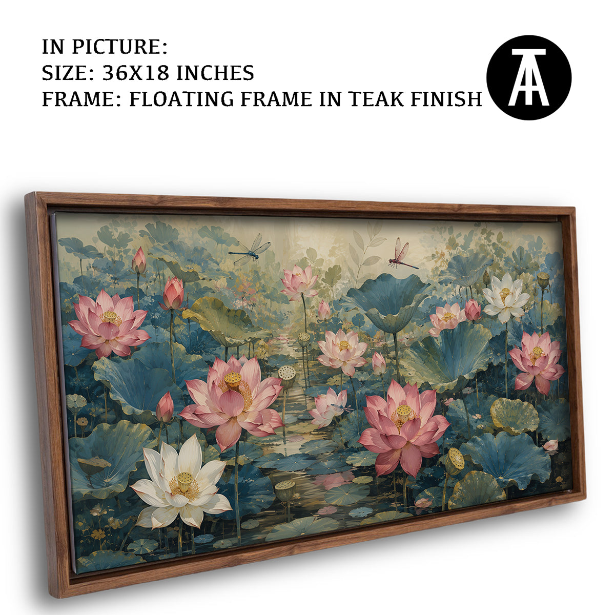 Artwork in Floating Frame