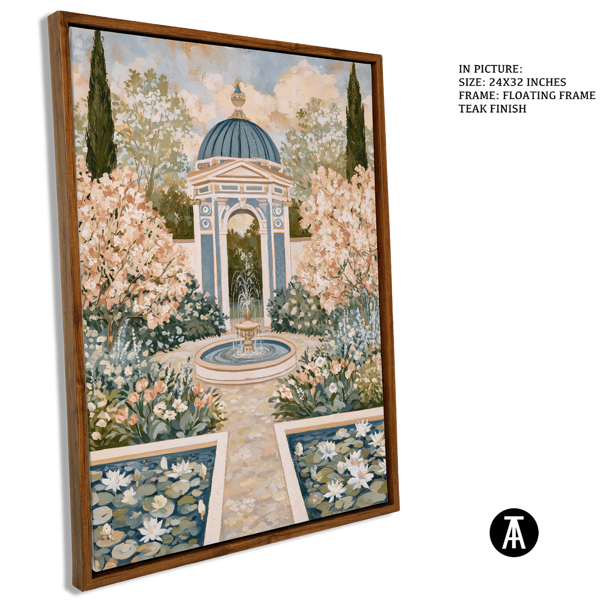 Artwork in Floating Frame