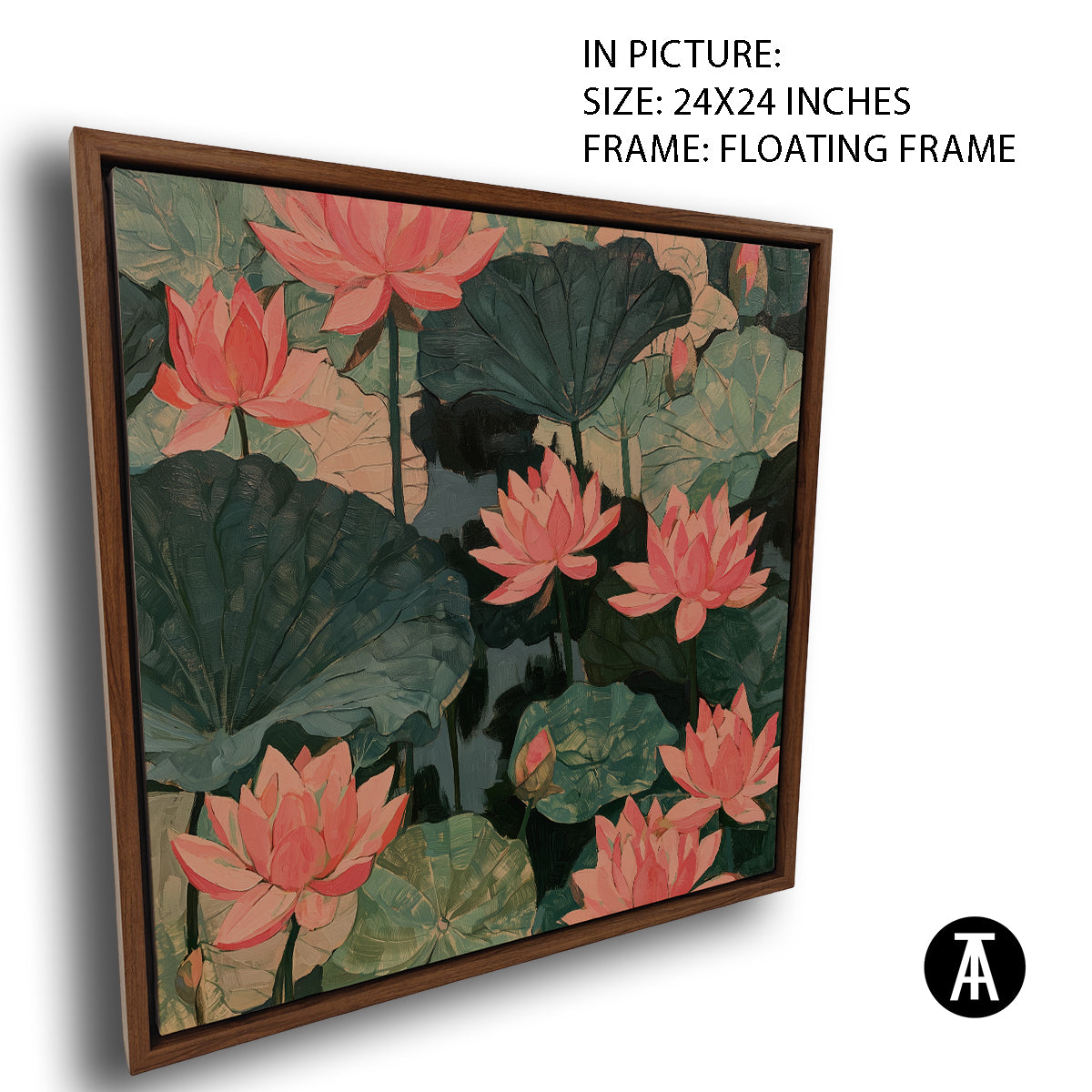 Artwork in Floating Frame