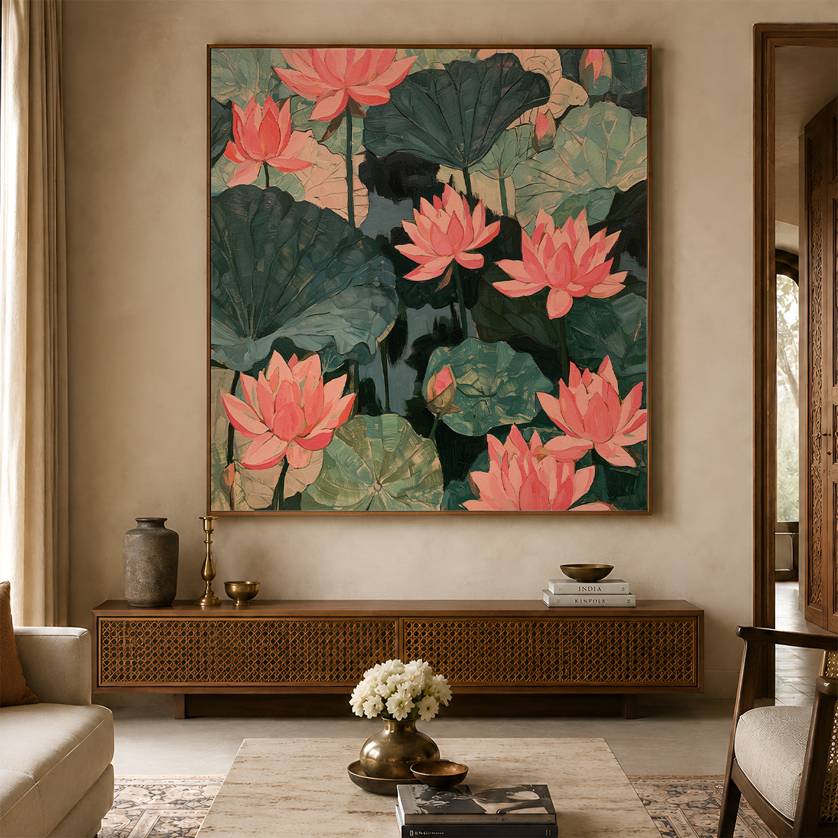 Artwork in a Lifestyle Setting