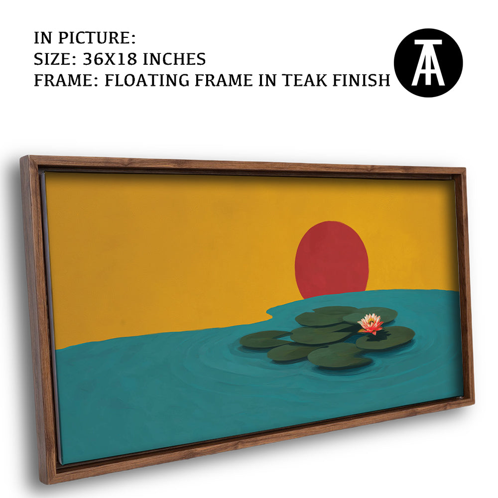 Artwork in Floating Frame