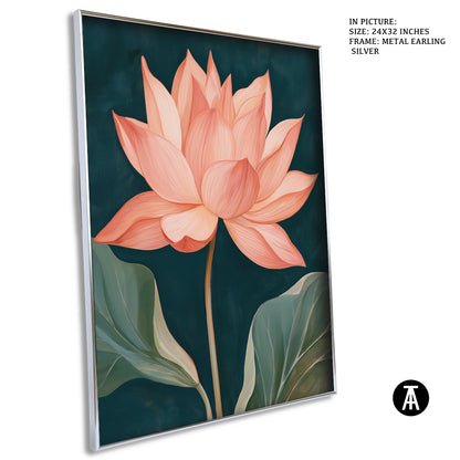 Artwork in Metal Earling Silver Frame