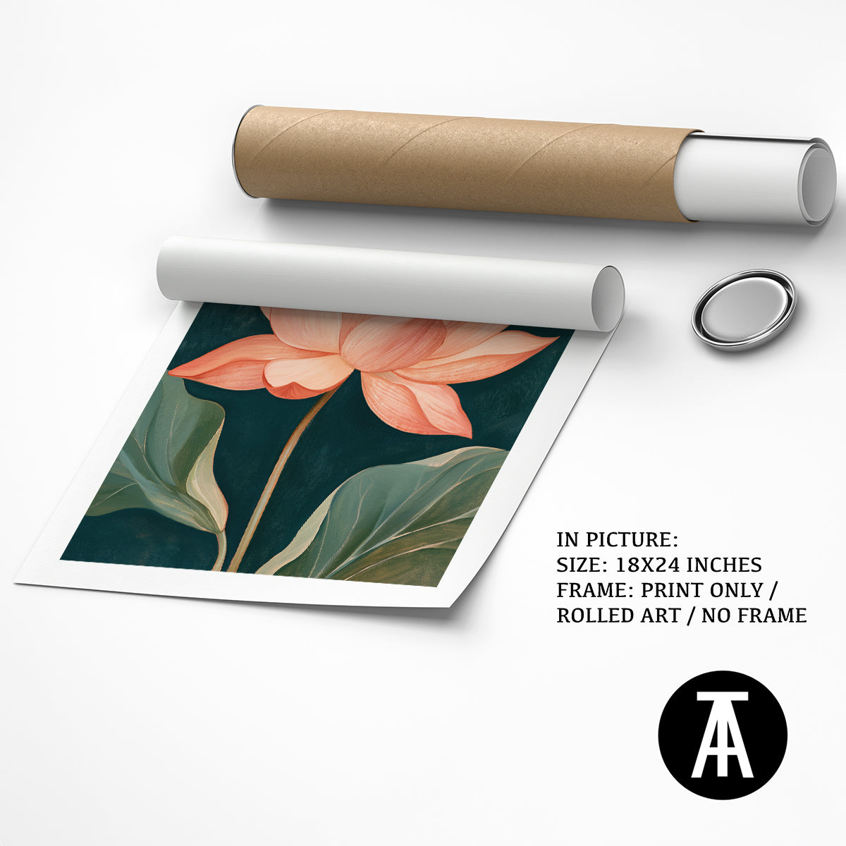 Artwork as Print Only / Rolled Art