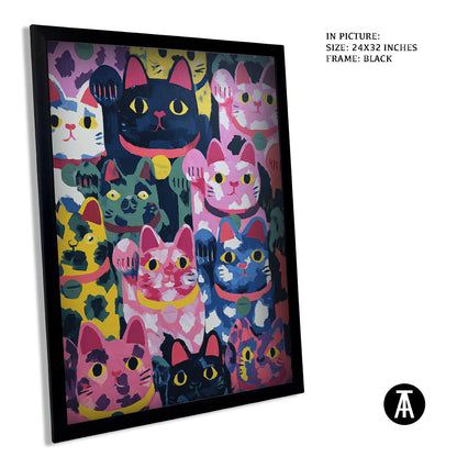 Artwork in Metal Earling Silver Frame