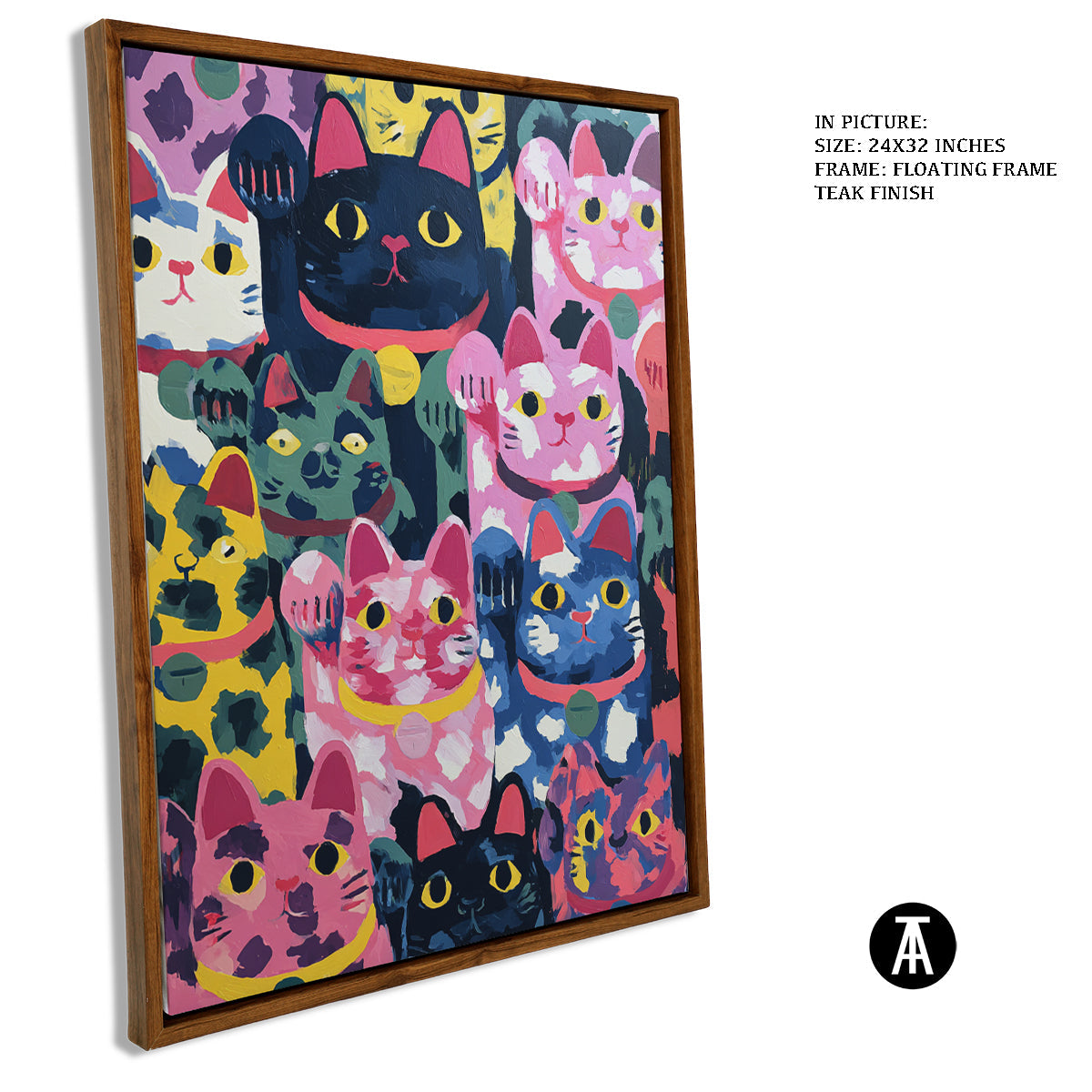 Artwork in Floating Frame