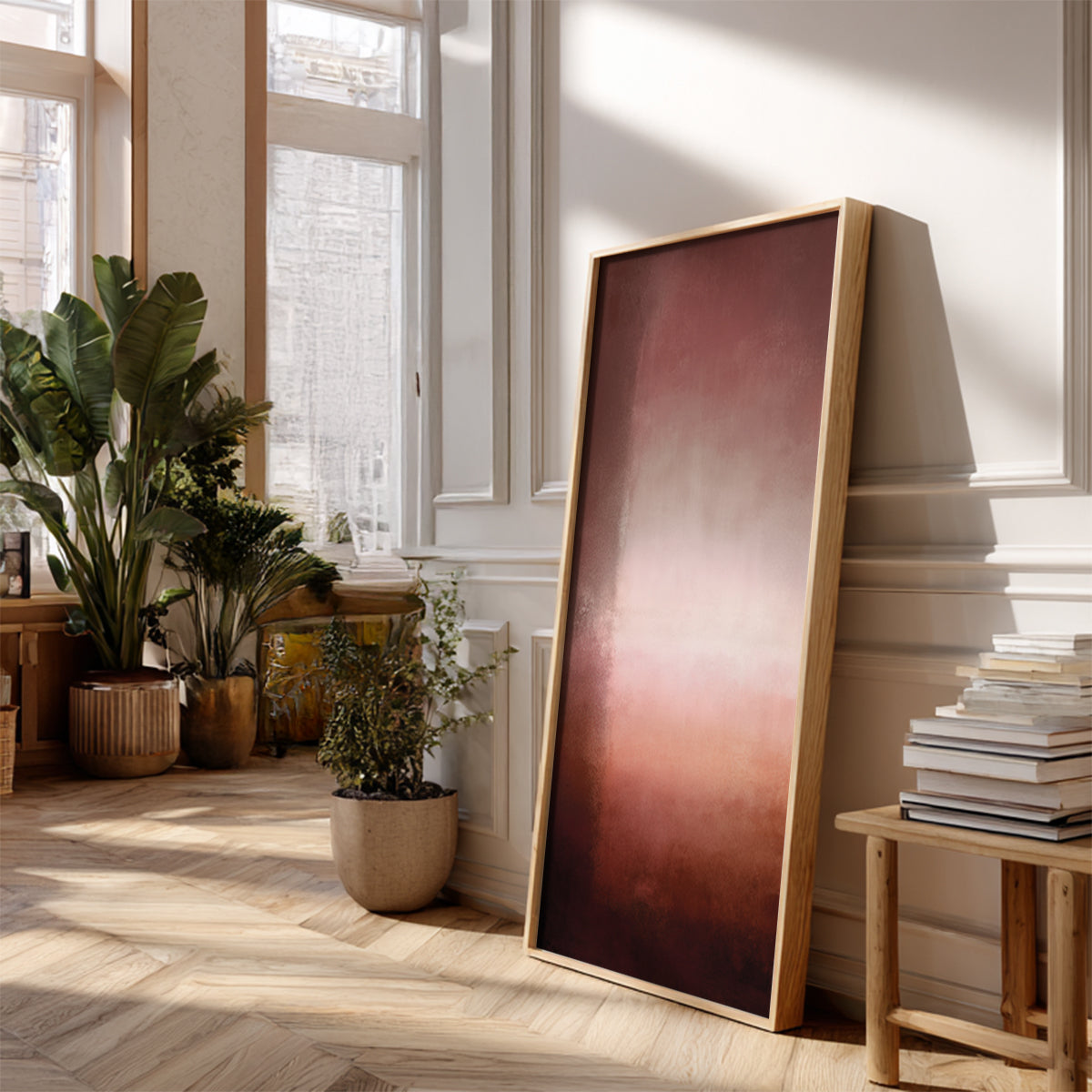 Indian Artwork in a Lifestyle Setting