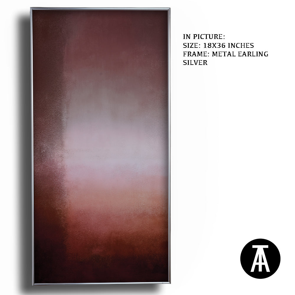 Artwork in Metal Earling Silver Frame