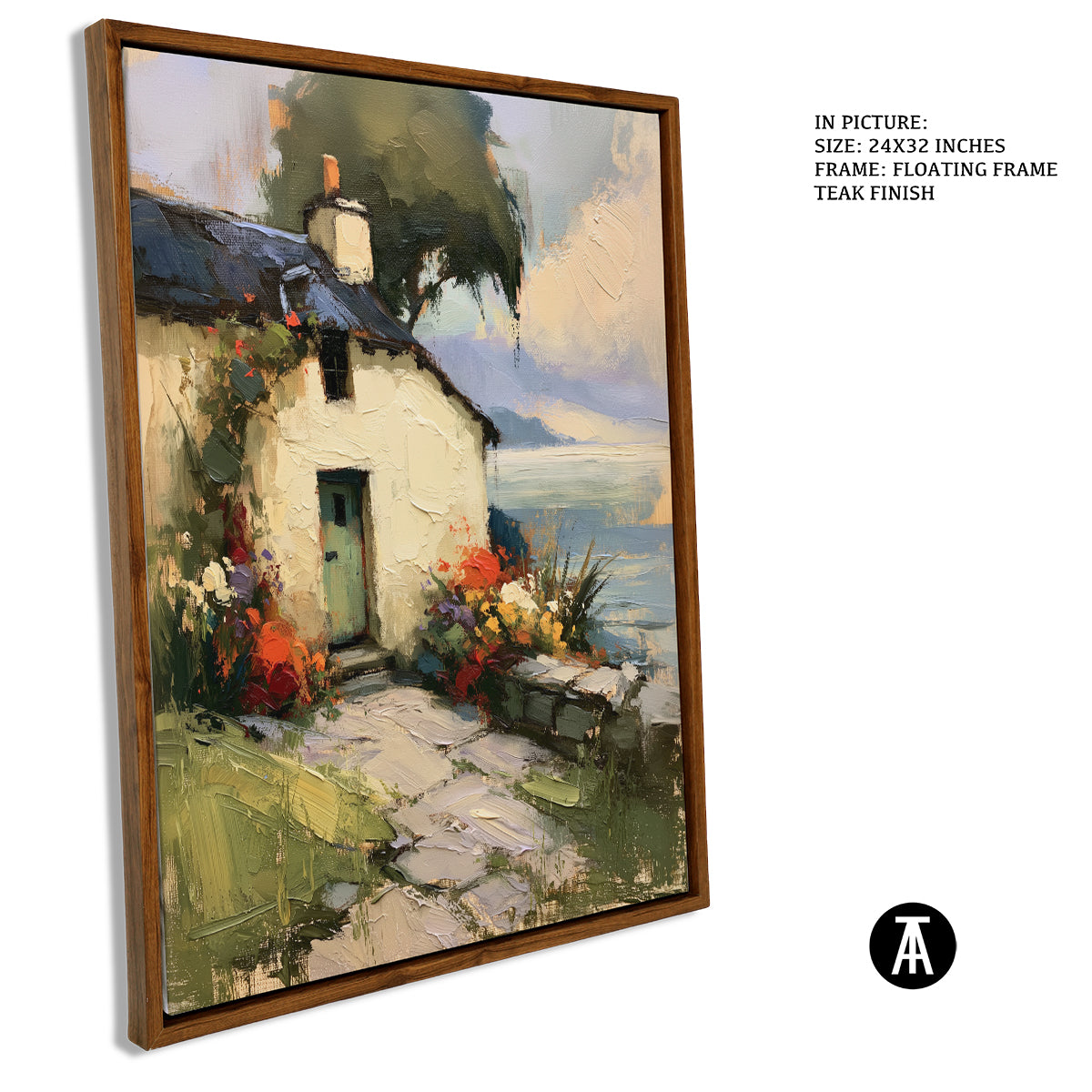 Artwork in Floating Frame