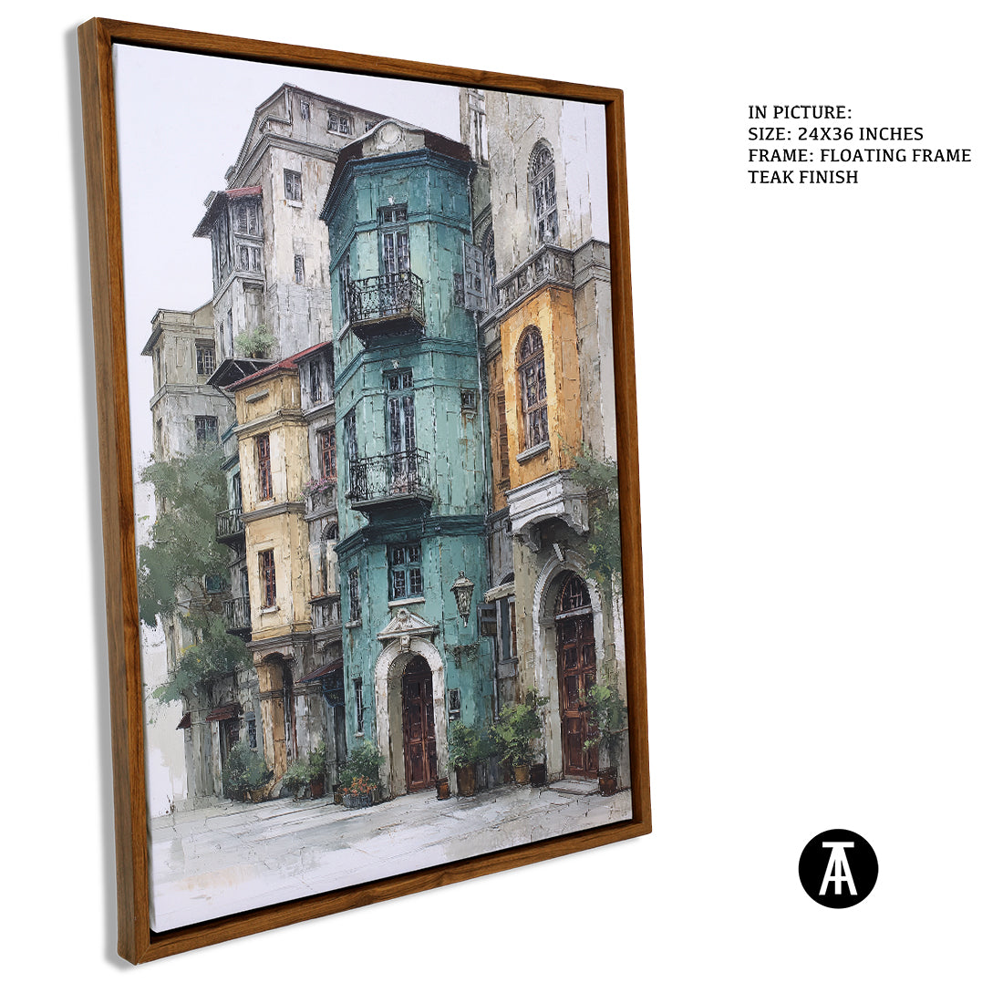 Artwork in Floating Frame